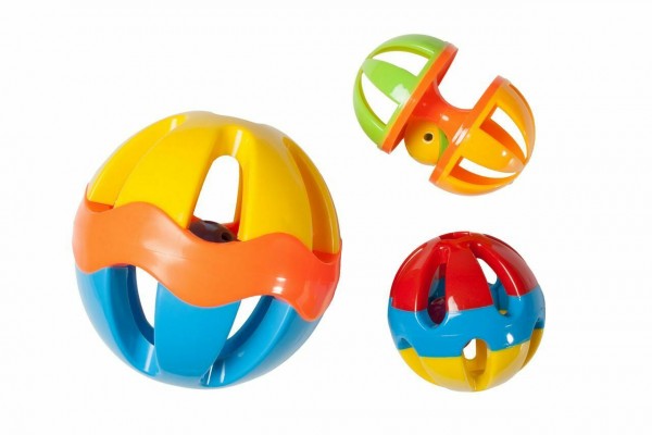 Wiggle Ball Plastik 13 cm Kleintier / Nager Spielzeug Kunststoffspielzeug